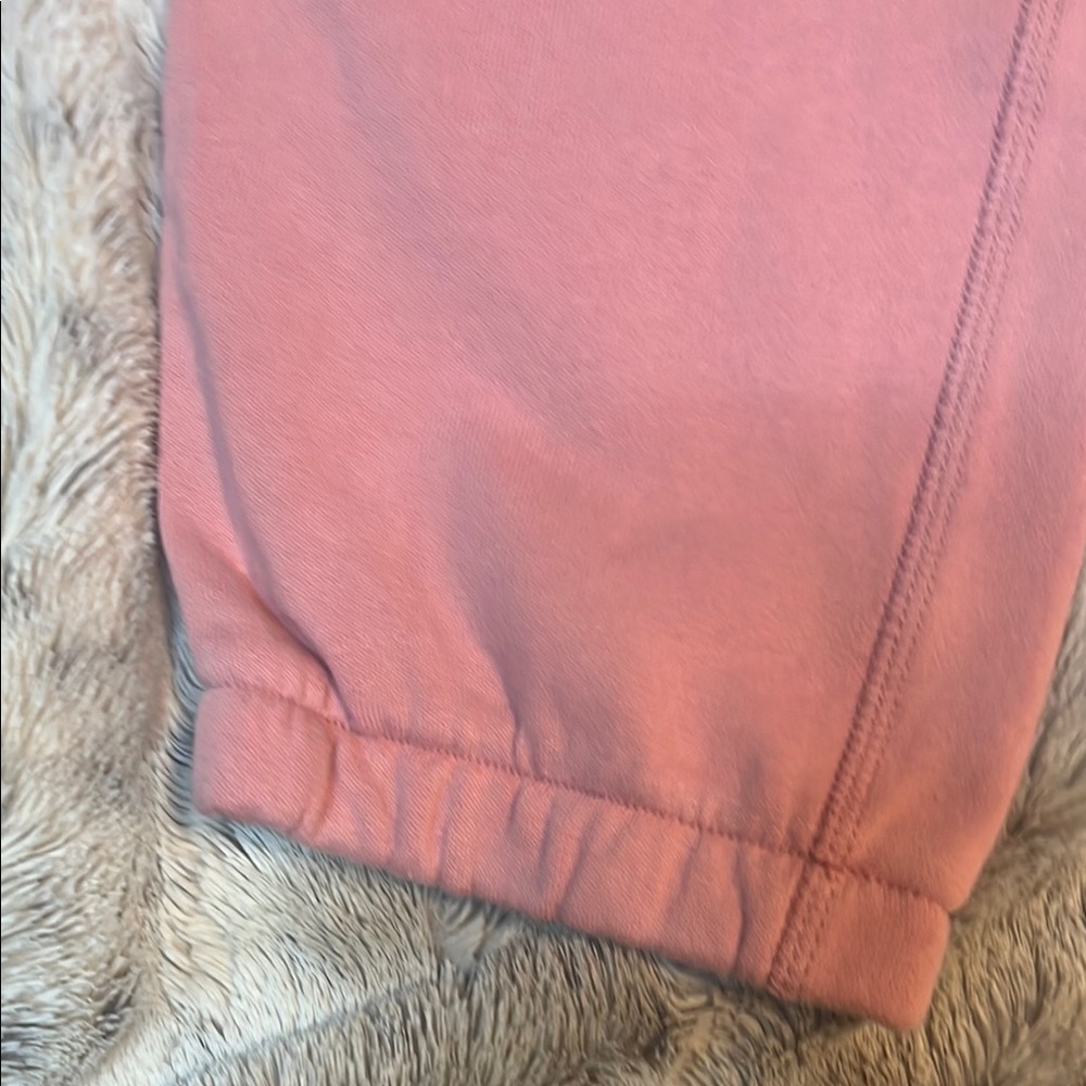Pleasures Dusty Rose Jogger Sweatpants with Tapered Cuffs - Picture 6 of 10